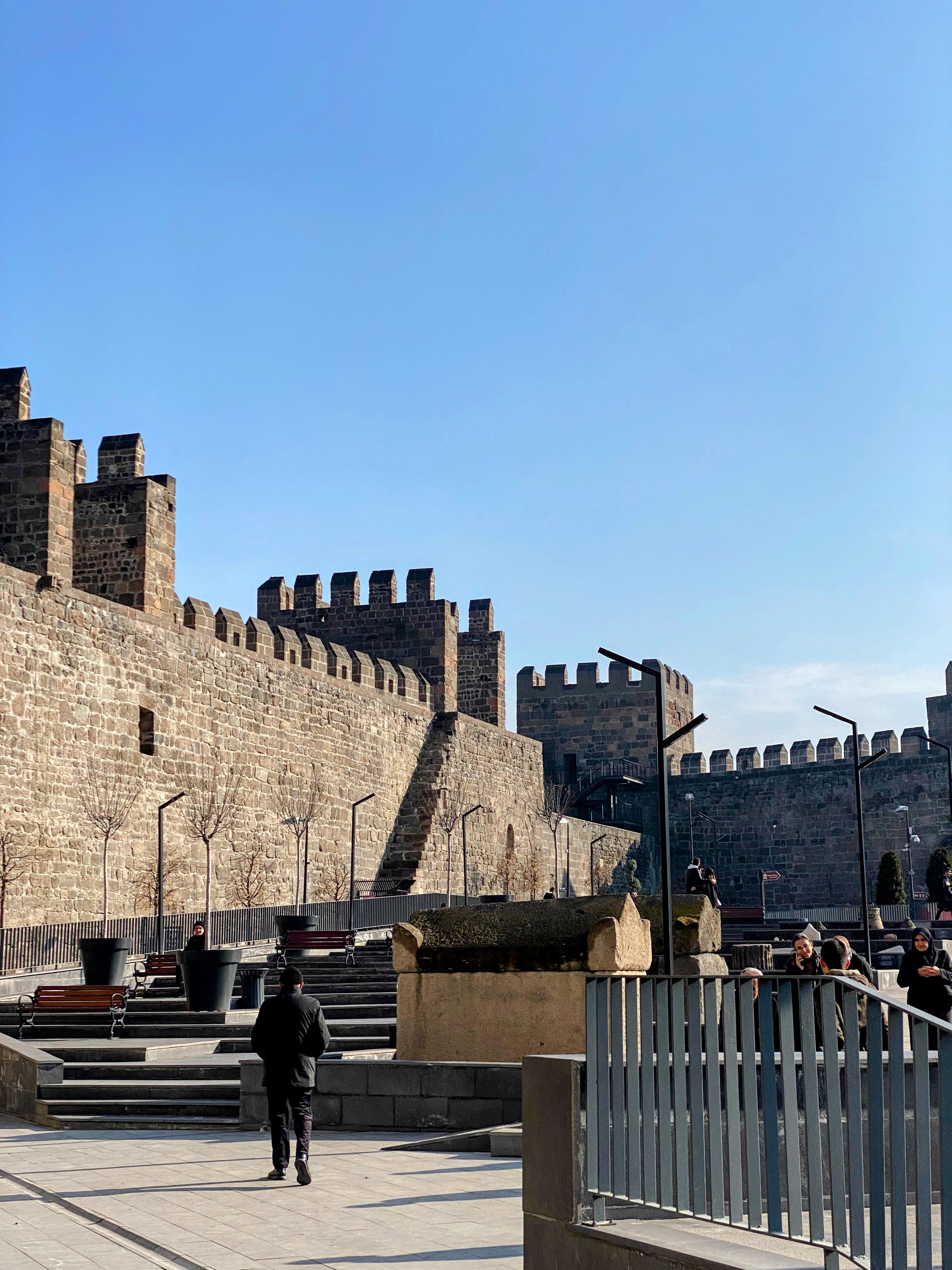 Inside of Kayseri castle